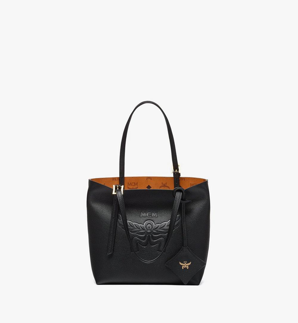 Himmel Shopper in Embossed Logo Leather 1 Himmel Shopper in Embossed Logo Leather 1